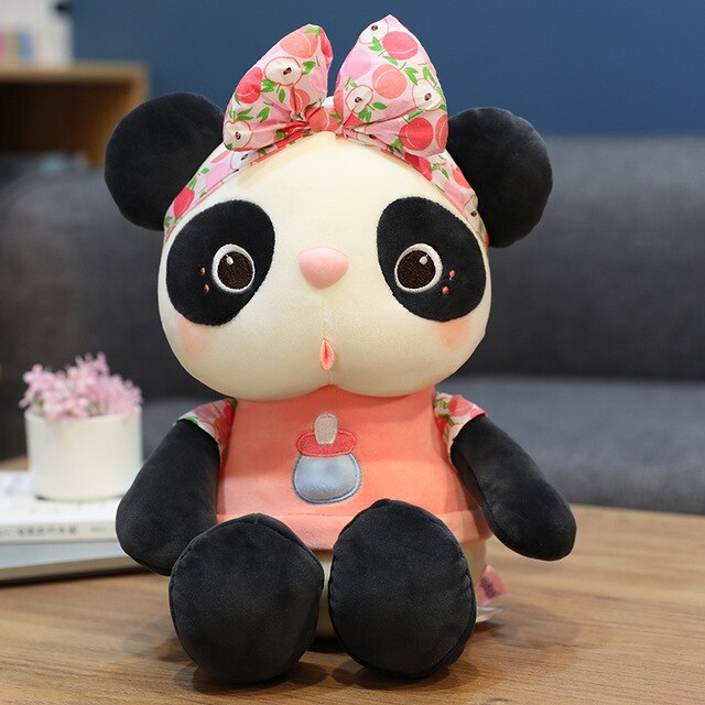 Panda di peluche rosa | Peluche Italia